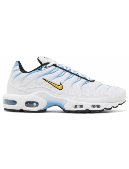 Men’s Nike AirMax Plus TN ‘White/University Gold' (Poseidon) en linge