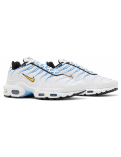 Men’s Nike AirMax Plus TN ‘White/University Gold' (Poseidon) en linge