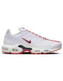 Men’s Nike AirMax Plus TN 'White/Midnight Navy’ (BloodShot) le des métaux précieux