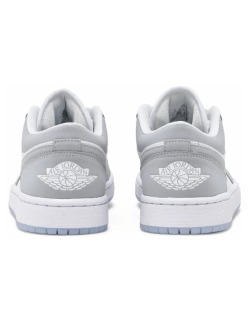 Women’s Nike Air Jordan 1 Low ‘White/Wolf Grey-Aluminum’ (Wolf Grey) shop