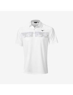 FLORAL STRIPE POLO à prix réduit toute l'année