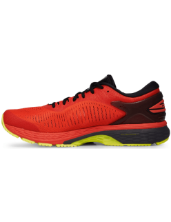 Men’s Asics Gel-Kayano 25 'Cherry Tomato/Safety Yellow' JUSQU'A -70%! 