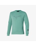 RELEASE CREW SWEAT brillant des détails fins