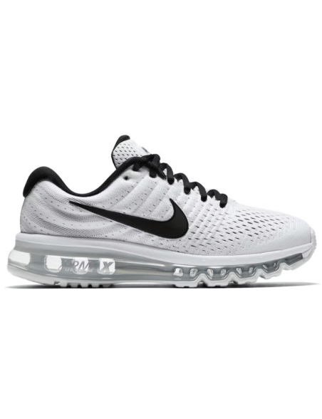 Men’s Nike AirMax 2017 ‘White/Black/Pure Platinum’ destockage